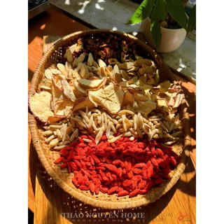 Trà mạch môn mix táo Thảo Nguyên Home ( Ophiopogon Apple Tea )