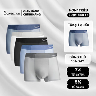 Combo 5 quần lót thun lạnh nam PROFIT, quần boxer thoáng khí cao cấp BOXERMAN