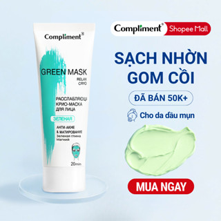 Mặt Nạ Đất Sét Compliment Nga Detox, Kiềm Dầu, Se Lỗ Chân Lông, Mờ Thâm