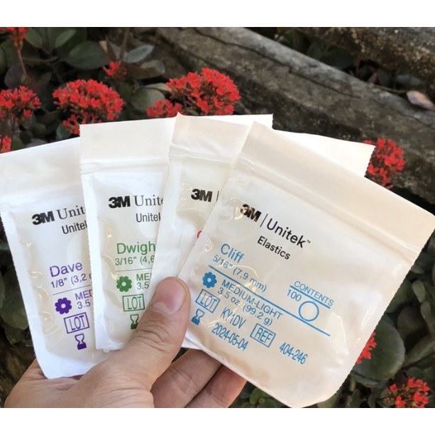 [CHÍNH HÃNG] Chun Liên Hàm 3M lực 3.5Oz – Dây thun chỉnh nha chính hãng 3M