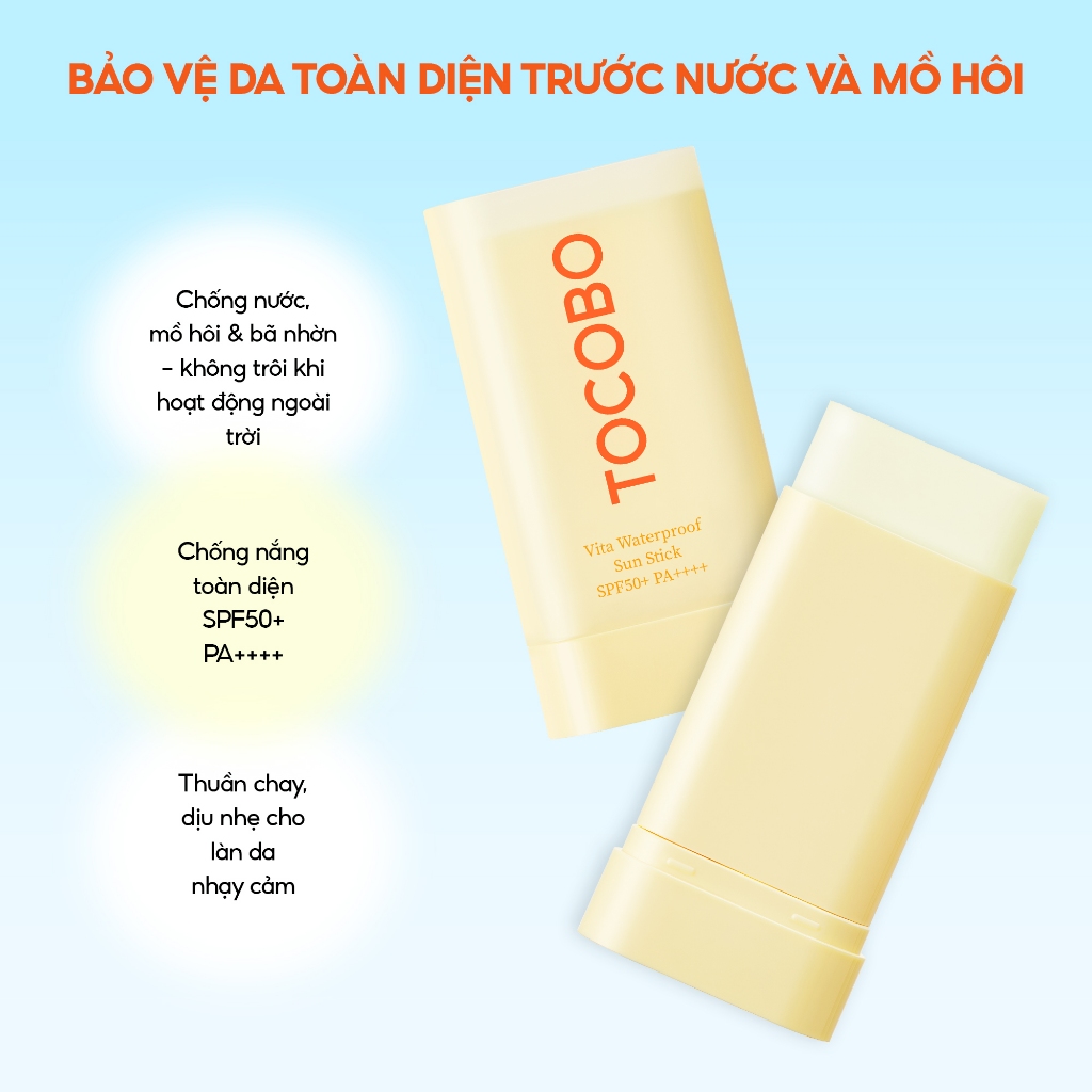 [Minisize] Sáp chống nắng chống nước và dưỡng ẩm Vita Waterproof Sun Stick SPF50+ PA++++ 11g | BigBuy360 - bigbuy360.vn