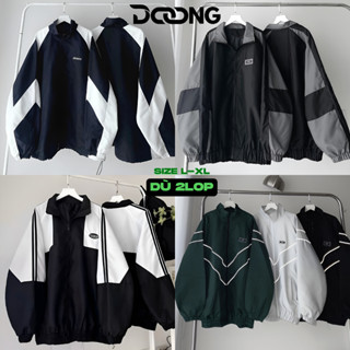 Áo khoác dù Nam Nữ Unisex Ulzzang Nhiều Mẫu Hot Áo Bomber dù 2 lớp lên from mặc siêu đẹp DOONG