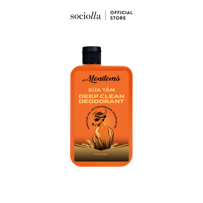 [HSD Trước 08/2027] Sữa Tắm Giảm Vi Khuẩn Menitems Deep Clean Deodorant Shower Gel