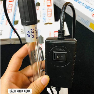 Đèn UV diệt rêu 2/5/7/9/11/13/15W - Khử khuẩn nước hồ cá thủy sinh hiệu quả