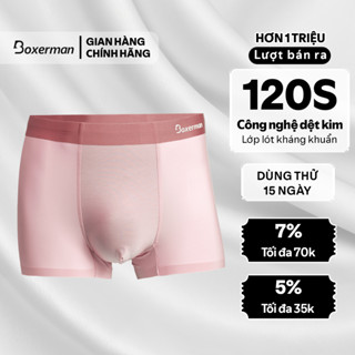  Quần lót nam thun lạnh PROFIT COLOR quần sịp nam đùi cao cấp kháng khuẩn khử mùi big size BOXERMAN 