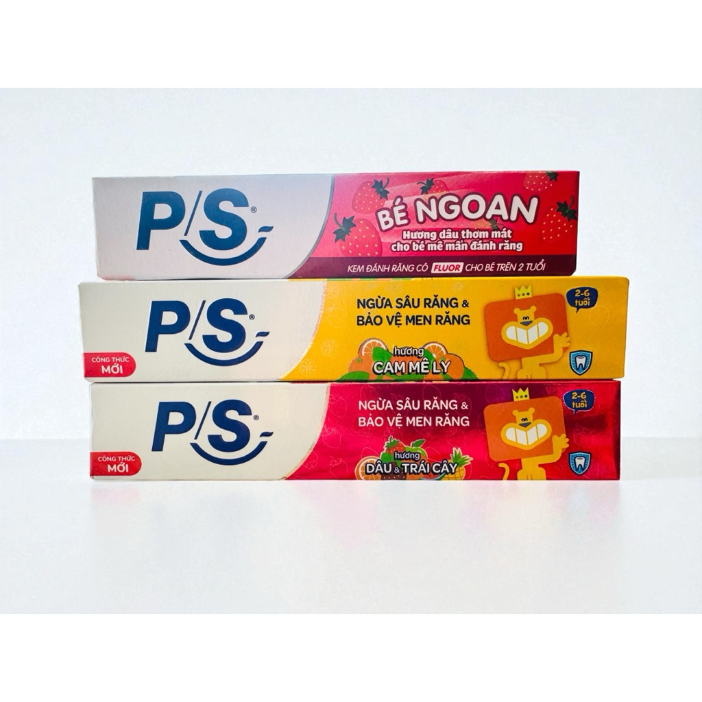 Kem Đánh Răng P/S Hương Dâu 35g/45g