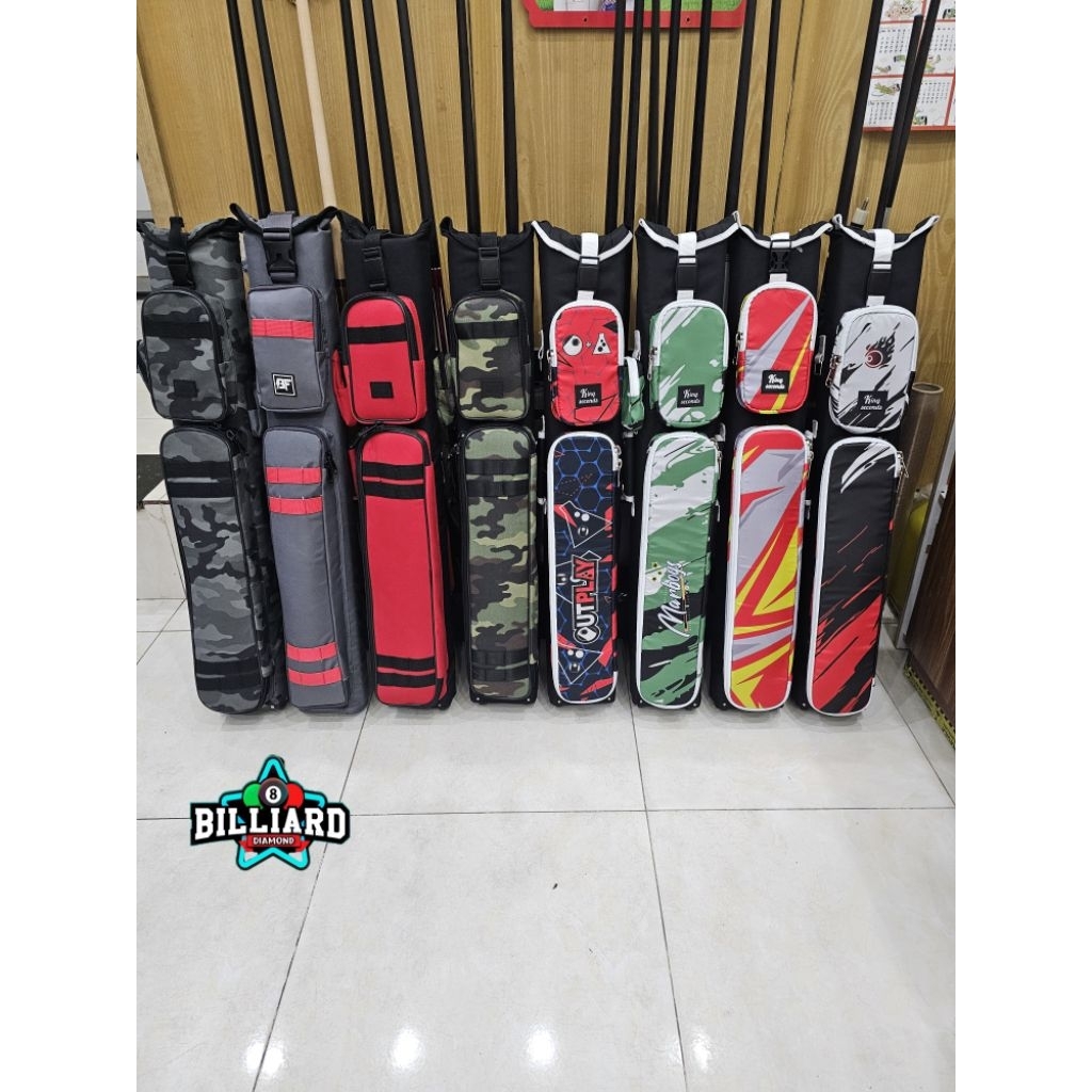 Bao đựng cơ Bida King second, Jivi, BF Custom 3x5 phom đứng, kiểu dáng trẻ trung.