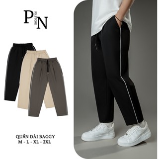  Quần Gió Thể Thao Mềm Mịn Co Giãn Nhẹ Dáng Baggy Quần Ống Suông Nam Nữ Phong Cách Thể Thao QDG02 