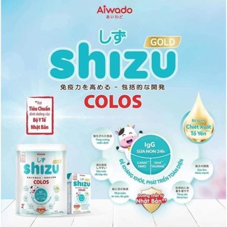 Shizu Colos 0+ 810g - đề kháng khoẻ, phát triển toàn diện [ Date 11/2027]