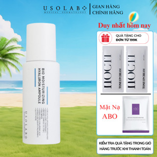 Serum HA USOLAB - Bio Moisturizing Hyaluron Ampoule 50ml - Tinh chất căng bóng HA thủy phân