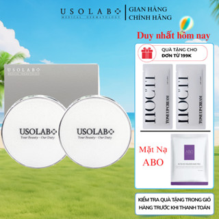 Kem nền phục hồi da 2 lõi USOLAB Cushion trang điểm và phục hồi da Recovery Balm 30g