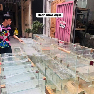 Bể cubic siêu trong 20 - Bể thủy sinh lập phương, kính trong