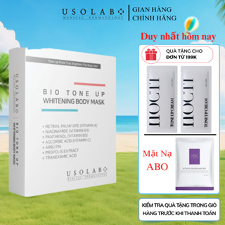 Kem ủ trắng body USOLAB - Giúp làm trắng da body, dưỡng da trắng sáng , nâng tông tự nhiên 5 gói 100g ( date 7-2026 )