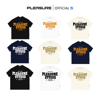  Áo Thun Form BOXY PLEASURE PL33 Áo phông Unisex nam nữ Cotton 250GSM Premium 