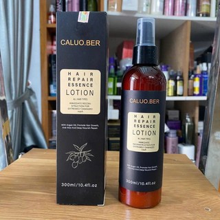 Xịt dưỡng tóc siêu mềm mượt, phục hồi tóc COLLAGEN Hair Repair Essence Lotion Caluo.Ber 300ml