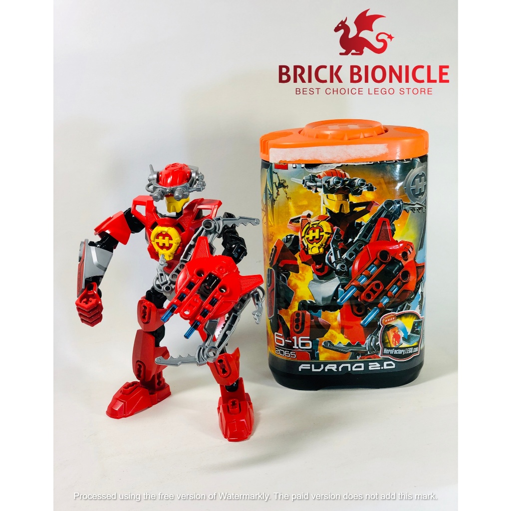 LEGO HERO FACTORY 4 MK - ĐỒ CHƠI LẮP RÁP HERO FACTORY - 2065 Furno 2.0