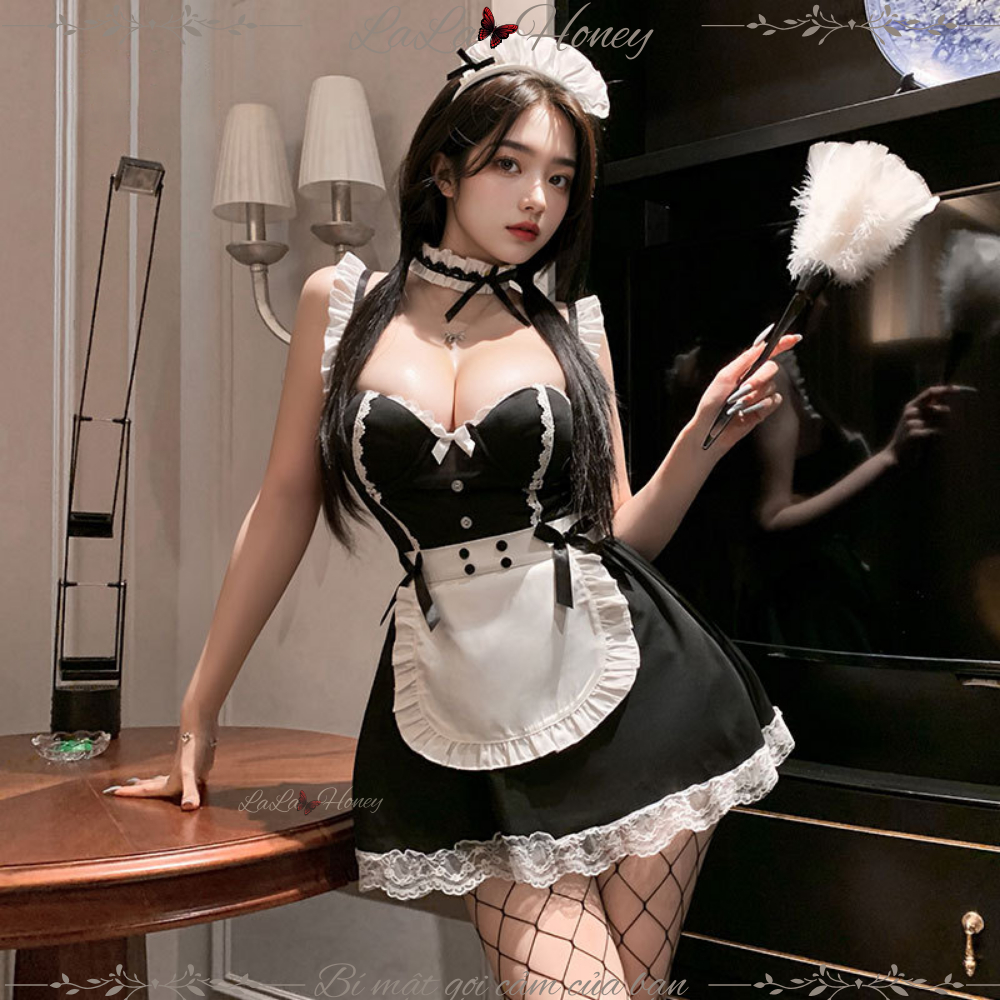 Váy Ngủ Cosplay Hầu Gái Cao Cấp Có Gọng Và Đêm Nâng Đẩy Ngực Quyến Rũ - LALA HONEY | BigBuy360 - bigbuy360.vn