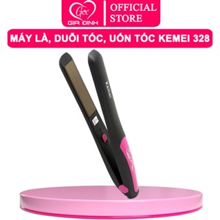 Máy là tóc, duỗi tóc, uốn tóc KEMEI 328 - Hàng nhập khẩu