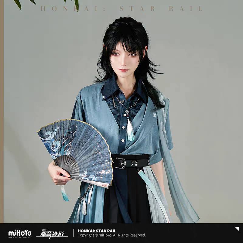 [Order][Đọc mô tả] Áo sơ mi ngắn tay chủ đề nhân vật Feixiao Honkai Star Rail