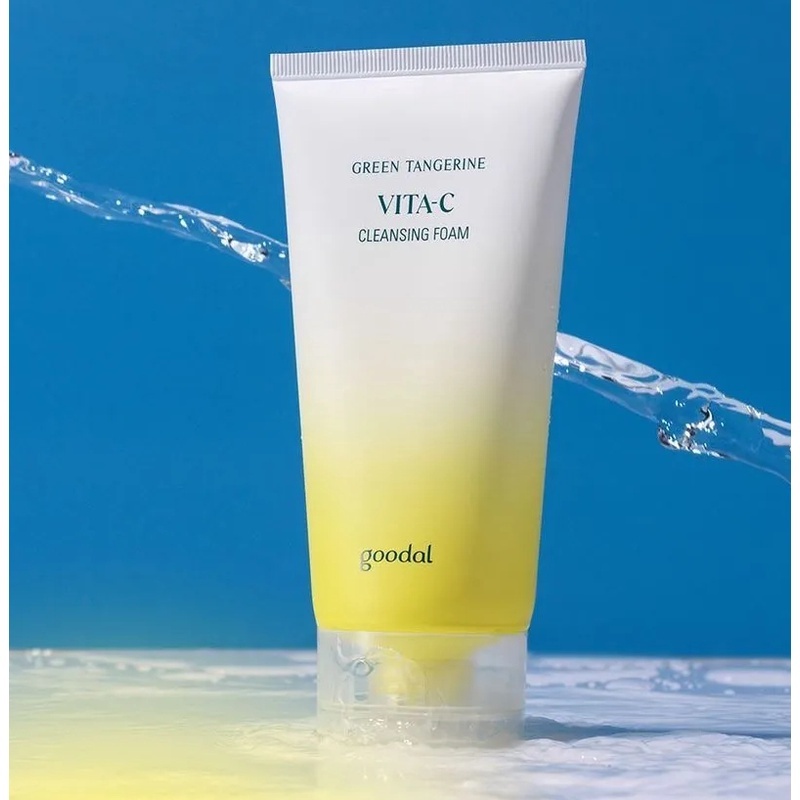(Quà tặng) Sữa Rửa Mặt Goodal Vita C 150ml & 3 Mặt Nạ Giấy Goodal Green Tea