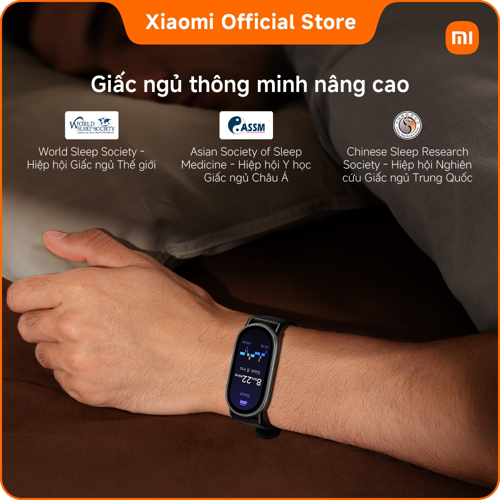 Đồng hồ thông minh Xiaomi Smart band 10｜Màn hình AMOLED 1,72", viền siêu mỏng đối xứng | BigBuy360 - bigbuy360.vn