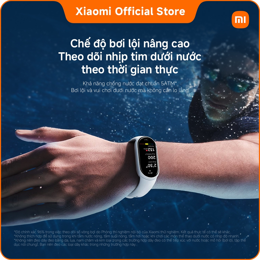 Đồng hồ thông minh Xiaomi Smart band 10｜Màn hình AMOLED 1,72", viền siêu mỏng đối xứng | BigBuy360 - bigbuy360.vn