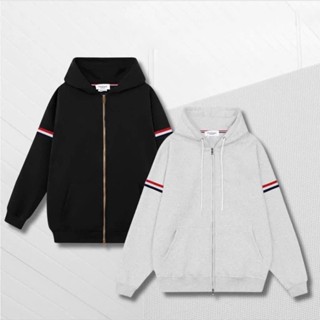  Áo Khoác Hoodie Chất Nỉ Thôm Vạch Tay Hottrend Cho Nam Nữ 