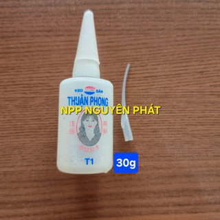   Nguyên Phát  KEO 502 DÁN GỖ Hiệu Thuận Phong Mã TPH.069 Chai Tròn Lưng Khoảng 30g  Hàng Chính Hãng  