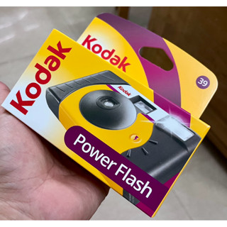 [DATE 07/2027] Máy chụp ảnh 1 lần Kodak Power Flash 800 39 tấm có sẳn trong máy 1 cuộn film Kodak 800