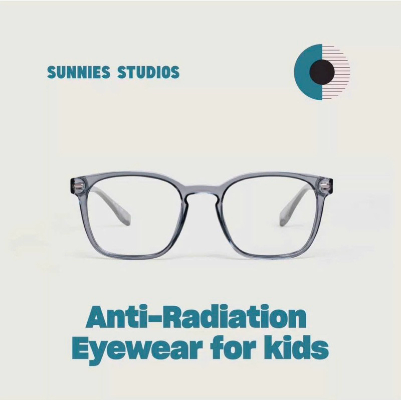 (Hoả tốc HN) Kính mắt trẻ em Sunnies Studios chống ánh sáng xanh độ tuổi cấp 1