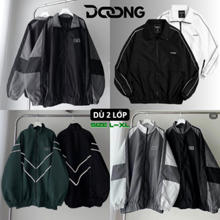 Áo Khoác Dù WZS IN-FEAER Nam Nữ Ulzzang Unisex KD15 KD12 Form Rộng Bomber 2 Lớp Jacket DOONG
