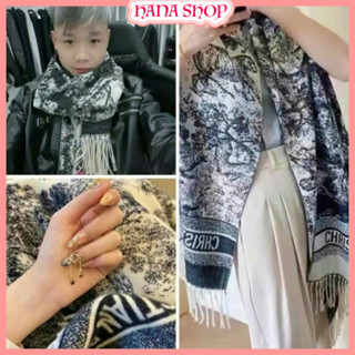 [ BẢN CHUẨN ] Khăn Dạ Choàng Cổ Cao Cấp D.R Dày Đẹp, Khăn Quàng Nam Nữ Tua Rua Mùa Đông Ấm Áp Khổ To