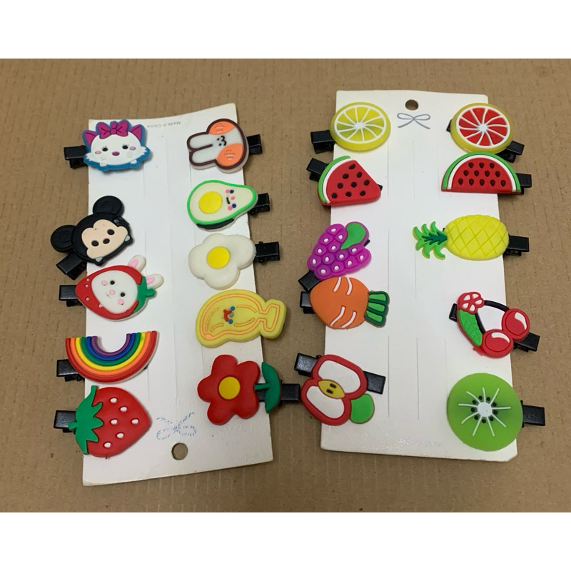 Set 10 kẹp tóc dễ thương