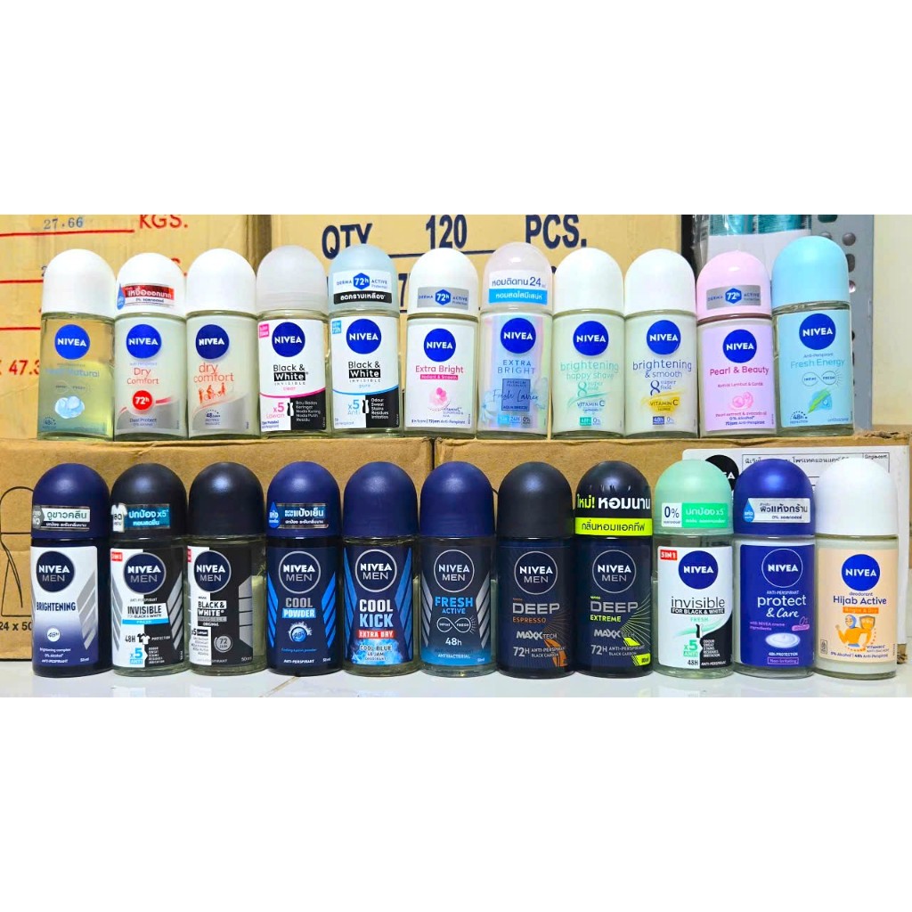 [Chính Hãng] Lăn Khử Mùi Nivea 50ml - 1 Lọ