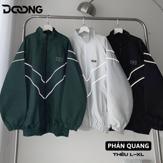 Áo khoác dù WZS THÊU TODAY Ulzzang Nam Nữ Unisex Hot Form Rộng 2 Lớp Bomber Jacket KD14 DOONG
