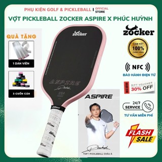 ( HÀNG CHÍNH HÃNG ) VỢT PICKLEBALL ZOCKER ASPIRE x PHÚC HUỲNH - SIÊU PHẨM CHUẨN USAPA