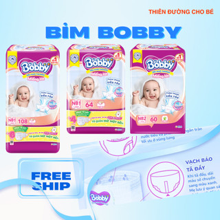  Miếng lót sơ sinh Bobby Newborn 1-28 64 108 miếng | Unishop 