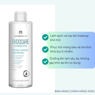 Nước tẩy trang ENDOCARE Hydractive Micellar Solution Agua Micelar