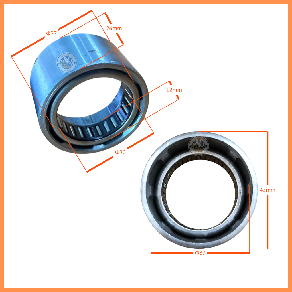 Vòng bi đũa lớn máy khoan BOSCH GBH 2-26 DRE, GBH 2-24 DRE (Needle bearing 30x37x12mm ,1610910063)