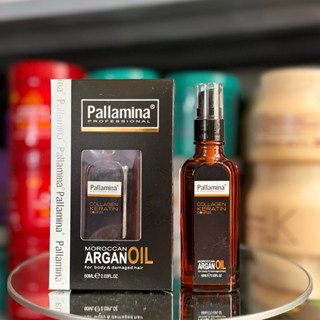 Pallamina Tinh Dầu Argan Oil - Serum Dưỡng Bóng Phục Hồi Tóc Cao Cấp Chống Xơ Rối Giữ Nếp Cho Tóc & Cơ Thể 80ml 