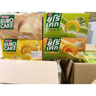 Bánh Trứng Thái Lan Euro Cake đủ 4 Vị Truyền Thống ,Dưa Gang, Chuối ,Lá Dứa