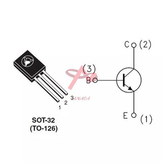 Transistor D882 TO-126 30V 3A NPN