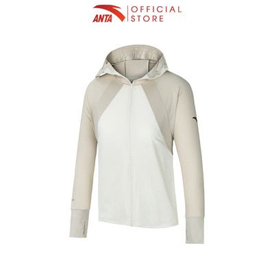 [UPF50+] ANTA Nữ Outdoor Áo khoác thể thao vải dệt chống nắng Woven Sun Protection Coat 1624C7719