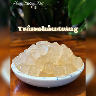 TRÂN CHÂU TRẮNG - TÚI 1KG ( size vuông 8mm / hút được ống hút )