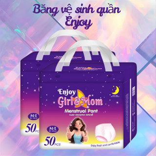 [Che Tên SP] Băng Vệ Sinh Quần Enjoy Girl&Mom Siêu thấm hút tự tin vận động, Đủ size từ 30-80kg