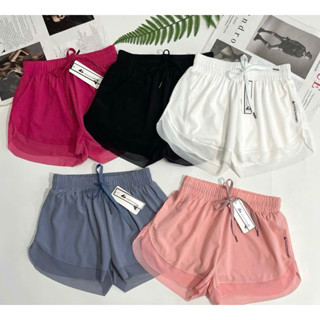 Quần Đùi Nữ Tập Pickleball Tennis 2 Lớp Lót Có Túi Naqi | Bnsport