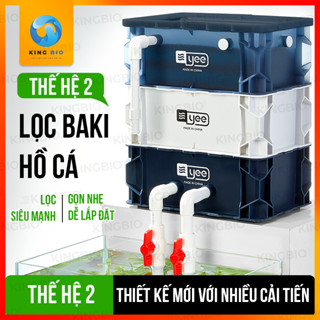  Lọc Thùng Baki YEE PRO Thế Hệ 2 | Phiên Bản Nâng Cấp Mới Bền Đẹp Cho Hồ Cá Cảnh 