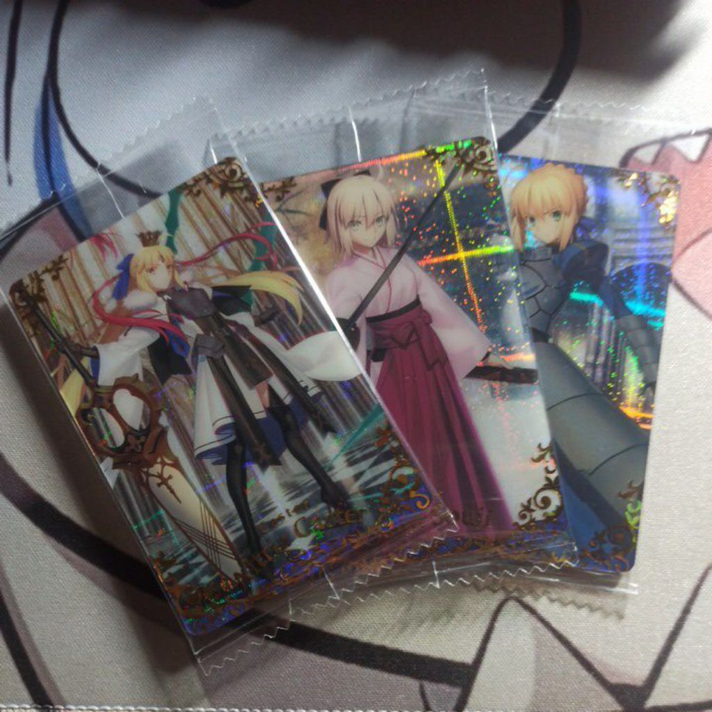 Card Wafer Twin Special Edition Fate/Grand Order(Vui lòng đọc mô tả sản phẩm)