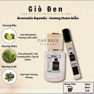 Nước hoa nam Giò Đen Profumo. mùi hương nhẹ nhàng phong cách 1 chàng trai hiền hòa