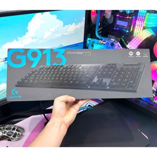 Bàn phím cơ không dây Logitech G913 FULL SIZE LIGHTSPEED LINEAR WIRELESS , new seal 100% , giá rẻ nhất thị trường